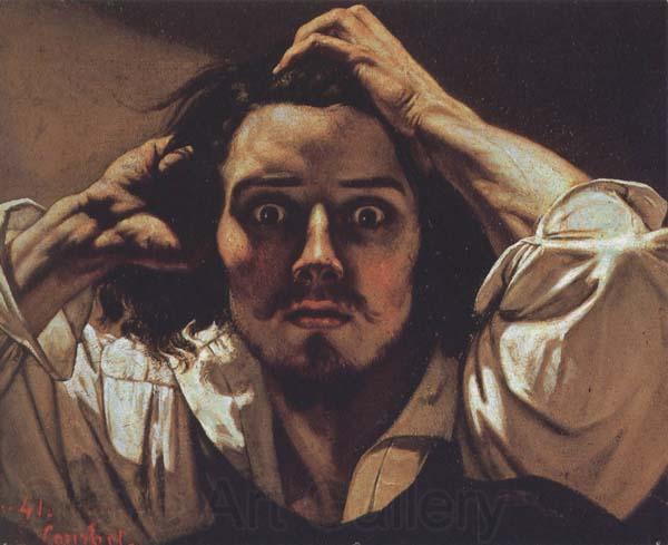 Gustave Courbet Self-Portrait The Desperate Man Spain oil painting art